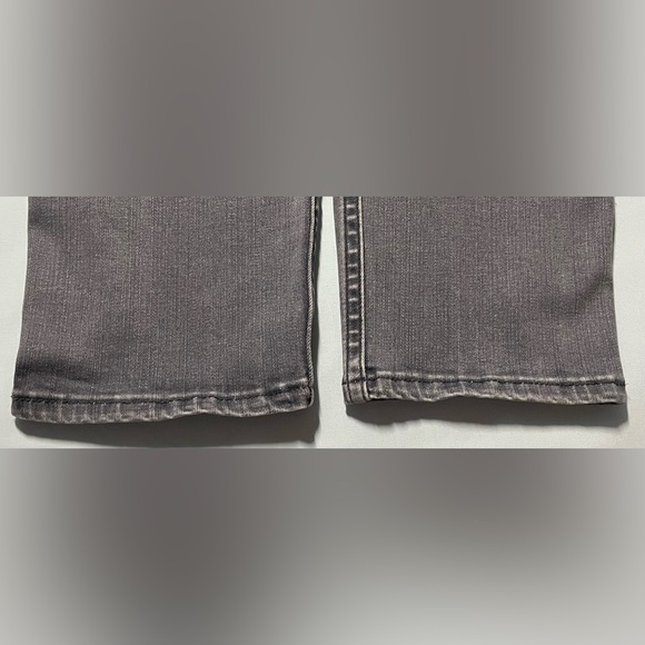 Abercrombie & Fitch Simone High Rise Ankle Jeans Gray Charcoal Size 29/8 - Picture 10 of 12